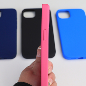 Original chống sốc fundas de silicon điện thoại di động Trường hợp đối với Apple iPhone Silicone trường hợp 16 15 14 Pro Max - Product Image 4