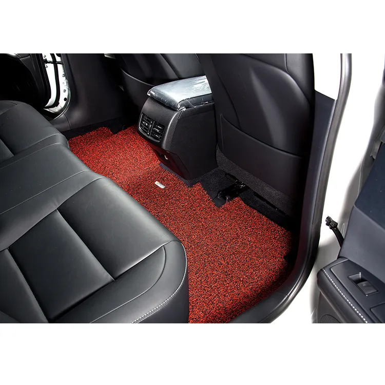 Rollo de estera de bobina, alfombrilla de diseño para coche, alfombrillas universales para coche, lujo personalizado, acepta Oem Senhu, antideslizante para coche, Pvc, Bmw, antideslizante frontal