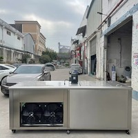 Machine à glaçons commerciale, 10 kg par bloc, refroidissement par air, 35 blocs par ensemble