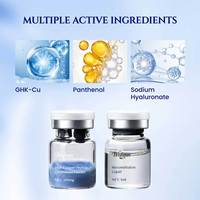 Poudre lyophilisée GHK-Cu OEM/ODM, aide à raffermir la peau, à réduire les ridules et à améliorer l'éclat de la peau pour les soins du visage