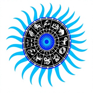 Premium Quality Rayon Horoscope Printed Premium Quality <b>Sarong</b> Bali Beach Pareo Cover-up Asia Pacific Islands Clothing - Product Image 1
