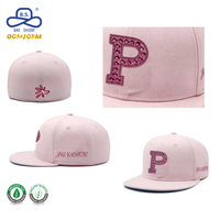 Casquette Snapback Décorée de Bijoux, Casquette de Baseball Personnalisée avec Diamants, Unisexe, Visière Plate, Mode Street Hip Hop, Casquettes Ajustables