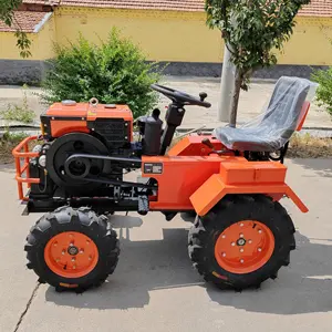 Mini tracteurs 12hp petit traktor pour l'agriculture de jardin agricole