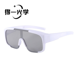 Gafas de Sol Deportivas Negras de PC Polarizadas UV400 para Ciclismo y Conducción al Aire Libre - Product Image 4