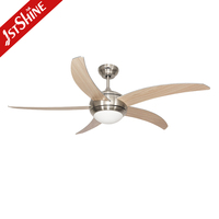Ventilateur de plafond décoratif moderne 3 en 1, avec télécommande, grande vitesse, moteur ac