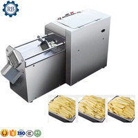 Automatische elektrische snijmachine voor uien, aardappelen, citroenen, mango's, kokosnootchips, fruit en groenten