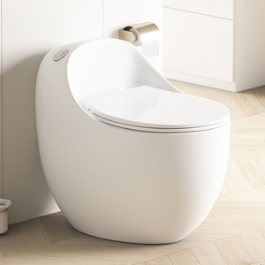 Shangqi Baño Tyrannosaurus Rex Egg Inodoro de una pieza Super Swirl Siphon Desodorante de cerámica personalizado Envío gratis Creativo - Product Image 5