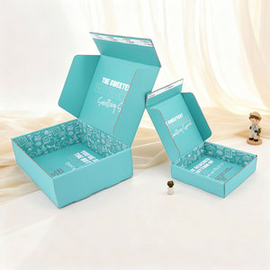 Scatola in Cartone Ondulato per Spedizioni <span class=keywords><strong>E</strong></span>-commerce, Confezione Regalo di Lusso per Abbigliamento, Autosigillante con Chiusura <span class=keywords><strong>a</strong></span> Zip - Product Image 1
