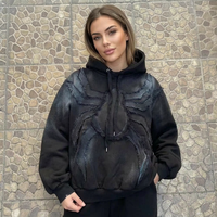 FLY FIT INTERNATIONAL Basics, 100% Algodón, Nueva Llegada, Sudadera con Capucha Unisex Informal, Impermeable, Transpirable, de Secado Rápido, Corte de 2 Piezas