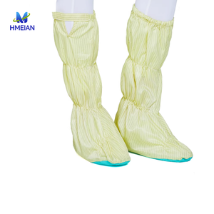 ผลิตภัณฑ์เพื่อความปลอดภัยในอุตสาหกรรมเซมิคอนดักเตอร์  ผ้าคลุมรองเท้าป้องกันไฟฟ้าสถิตย์  แบบใช้ซ้ำได้และซักได้  สำหรับห้องคลีนรูม  ป้องกันการลื่น  ผ้าคลุมรองเท้า ESD - Product Image 6