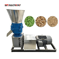 Machine de fabrication de granulés d'aliments pour volailles (poulets de chair, poules pondeuses) – Prix ajustable, production variable, usage agricole, équipement de traitement durable