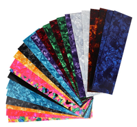 Pic de guitare Punch Personnaliser DIY Celluloïd Sheet Film Strips Three Weight Paddles 25 DIY Perforated Plate