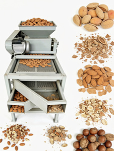 Machine commerciale efficace pour le décorticage des amandes et des noyaux de palme, équipement de décorticage pour l'industrie agroalimentaire HJ-SN027 - Product Image 1