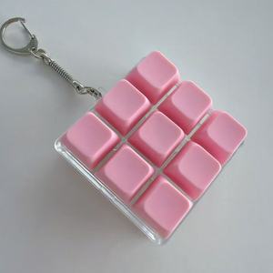 En stock : Capuchons de touches de clavier 6/9 <span class=keywords><strong>Switch</strong></span>, DIY, bouton anti-stress, porte-clés, capuchons de touches vierges, mignons, anime, pour clavier mécanique - Product Image 5