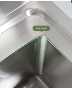 Évier de cuisine commercial extérieur en acier inoxydable Great Intelli RTSC-1, prix de gros, plateforme d'évier de lavage, épaisseur 0,8 mm, fabrication artisanale - Product Image 5