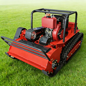 Tondeuse agricole à fléaux haute puissance 800mm 1000mm 1200mm, auto-alimentée, télécommandée, pour jardin - Product Image 1