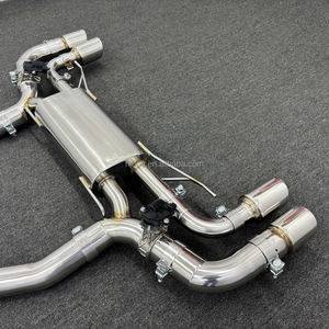 Geschikt Voor F90 Bmw M5 4.4T Hoogwaardig Catback Uitlaatsysteem - Product Image 4