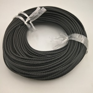 Cordón de Cuero Genuino Trenzado de 4mm Rojo Redondo para Bolsos y Fabricación de Joyería - Product Image 3