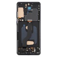 Für Samsung Galaxy S20 Plus LCD-Bildschirm-Ersatz mit Rahmen 6,58 Zoll TFT Digitizer-Baugruppe Schwarz Ohne Fingerabdrucksensor