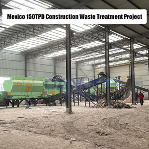 Customizable Equipment for Living Landfill Construction Waste Disposal <b>Roller</b> Drum Screening Machine Trommel Screen - Product Image 3