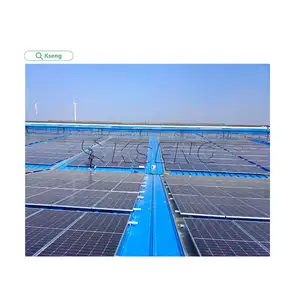 Large Industrial Roof Solar Mounting System Solar Panel Roof Mounting Bracket Aluminum Solar Racking For Metal Roof