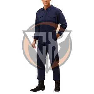 ชุดทำงานผ้าฝ้ายแขนยาวชุด100% แขนยาวชุดทำงานผ้าฝ้ายเพื่อความปลอดภัย - Product Image 6