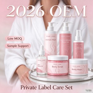 Private Label Feminine Care <b>Product</b> Set Intimate Wash Shave Gel Mist Oil Scrub Mask OEM Custom Packaging Snail Mucin Serum Kit - Product Image 1