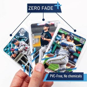 Protections de cartes premium 4 pouces en plastique transparent avec design Pokéball, impression par transfert thermique pour cartes à collectionner - Product Image 3