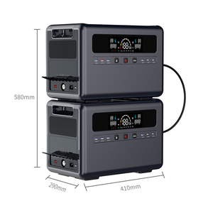 Expandable to 4608Wh LiFePO4 4800W AC <b>Solar</b> <b>Generator</b> MPPT Car Compatible Portable Power Station 800W <b>Solar</b> Input UPS Backup - Product Image 6