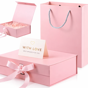 Caja de papel cosmética personalizada al por mayor y bolsa de papel para compras para promoción de marca, laminación mate, OEM - Product Image 2