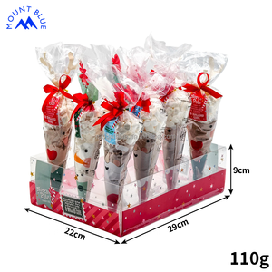 Mélange <span class=keywords><strong>de</strong></span> <span class=keywords><strong>chocolat</strong></span> chaud à thème <span class=keywords><strong>de</strong></span> Noël <span class=keywords><strong>de</strong></span> qualité supérieure avec des guimauves, formes mignonnes <span class=keywords><strong>de</strong></span> renne, bonhomme <span class=keywords><strong>de</strong></span> neige, Père Noël, délicieux <span class=keywords><strong>chocolat</strong></span> <span class=keywords><strong>en</strong></span> <span class=keywords><strong>poudre</strong></span>, 60% <span class=keywords><strong>de</strong></span> cacao, sachet - Product Image 3