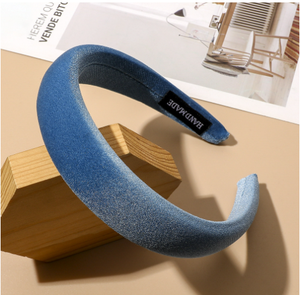 Bandeaux <span class=keywords><strong>éponge</strong></span> pour femmes <span class=keywords><strong>Bandeau</strong></span> de cheveux en velours de <span class=keywords><strong>sport</strong></span> - Product Image 5