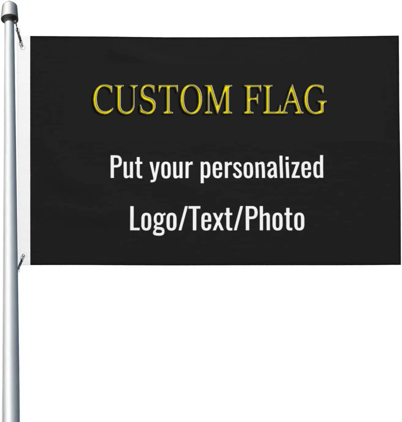 Logo personalizzato sportivo promozionale economico di alta qualità 90*150cm stampa bandiera 3 * 5ft all'aperto utile bandiera personalizzata in tessuto di poliestere