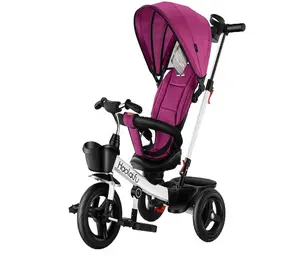 Triciclo multifuncional 4 en 1 para niños, triciclo plegable con neumático, tres ruedas, venta al por mayor