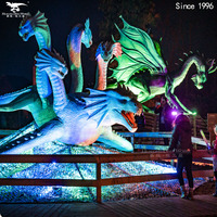 Modèle de dragon animatronique personnalisé, dragon volant simulé, à vendre