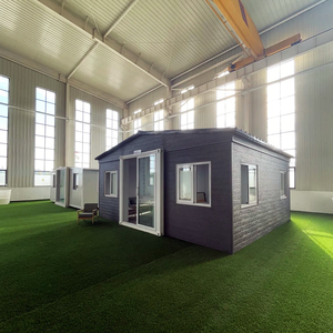 <span class=keywords><strong>Maison</strong></span> pliante à double aile personnalisable, multifonctionnelle, peu coûteuse, emballage plat, préfabrication résidentielle modulaire - Product Image 3