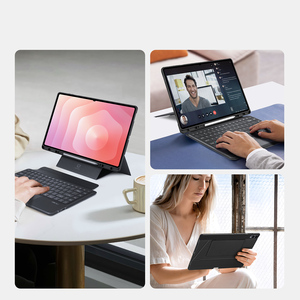 Folio con Tastiera Staccabile 2-in-1 per <span class=keywords><strong>Samsung</strong></span> <span class=keywords><strong>Tab</strong></span> S11 Ultra, Supporto Regolabile con <span class=keywords><strong>4</strong></span> Angoli di Visione, Porta Penna, Vendita all'Ingrosso - Product Image 2