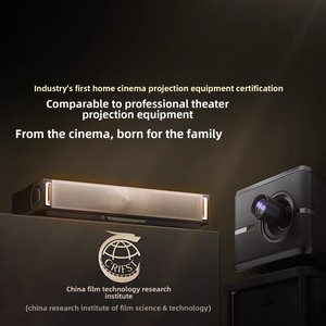 Hisense X1 L9Q proyektor Home Theater 4K, proyektor tri-warna Laser 4G + 1T kompensasi gerakan koreksi otomatis lensa DLP colokan AS - Product Image 3