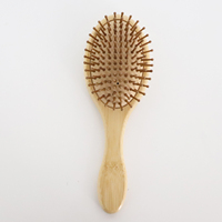 Brosse à cheveux en bois pour femmes et filles, écologique, antistatique, réduit les frisottis, massage du cuir chevelu, peigne, outil de coiffage