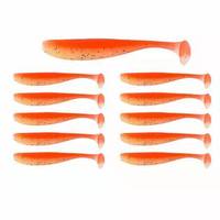 Leurre souple Bao Diao T-tail pour poisson mandarin, ver souple épaissi, appât de pêche pour Texas Rig inversé, leurre artificiel pour achigan sans hameçons