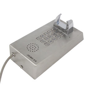 Teléfono montado en la pared a prueba de vandalismo para centro de detención, teléfono de prisión SIP/VoIP Con Teclado retroiluminado - Product Image 4