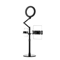 Lumière d'appoint à LED pour téléphone portable avec lampe de bureau pour maquillage pour la diffusion en direct et la diffusion