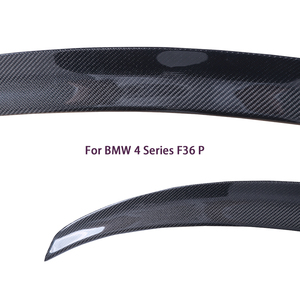 สปอยเลอร์หลังคาร์บอนไฟเบอร์ทรง P สำหรับรถยนต์ BMW ซีรีส์ 4 F36 4 ประตู รุ่นครูเป้ ปี 2014-2019 - Product Image 3