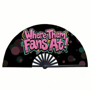 <b>Large</b> Bamboo Carved Folding <b>Fans</b>-Portable Traditional Design for Dancing Home Decoration & Business Gifts - Product Image 2