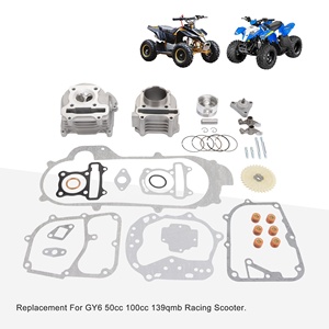 <span class=keywords><strong>Kit</strong></span> de Réparation Cylindre Gros Alésage GOOFIT 100cc avec Amélioration Alésage 50mm <span class=keywords><strong>pour</strong></span> <span class=keywords><strong>Scooter</strong></span> de Course GY6 <span class=keywords><strong>50cc</strong></span> 100cc 139qmb - Product Image 6