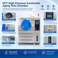 Chambre d'essai d'âge accéléré PCT, équipement de test de corrosion environnementale par autoclave HAST, chambre d'essai environnementale