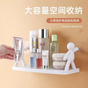 ชั้นวางของ PP ชั้นเก็บของ ชั้นวางของในห้องน้ำ ชั้นวางทรงกลม ชั้นวางทรงสี่เหลี่ยม สำหรับห้องนอน ห้องครัว สำนักงาน สำหรับใช้ในบ้าน - Product Image 2