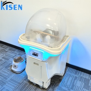 อ่างสระผมเคลื่อนที่ KISEN พร้อมถังเก็บน้ำ 60 ลิตร อุปกรณ์ทำสปาผมสำหรับร้านเสริมสวย - Product Image 2