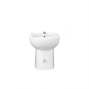 Bidet a parete con rubinetto dispenser, larghezza 50 cm, per uso in bagno - Product Image 3