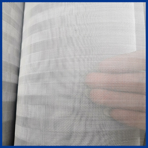 Maille de fil métallique tissée ondulée en acier inoxydable 304, ouverture de 5 mm pour l'exploitation minière - Product Image 2
